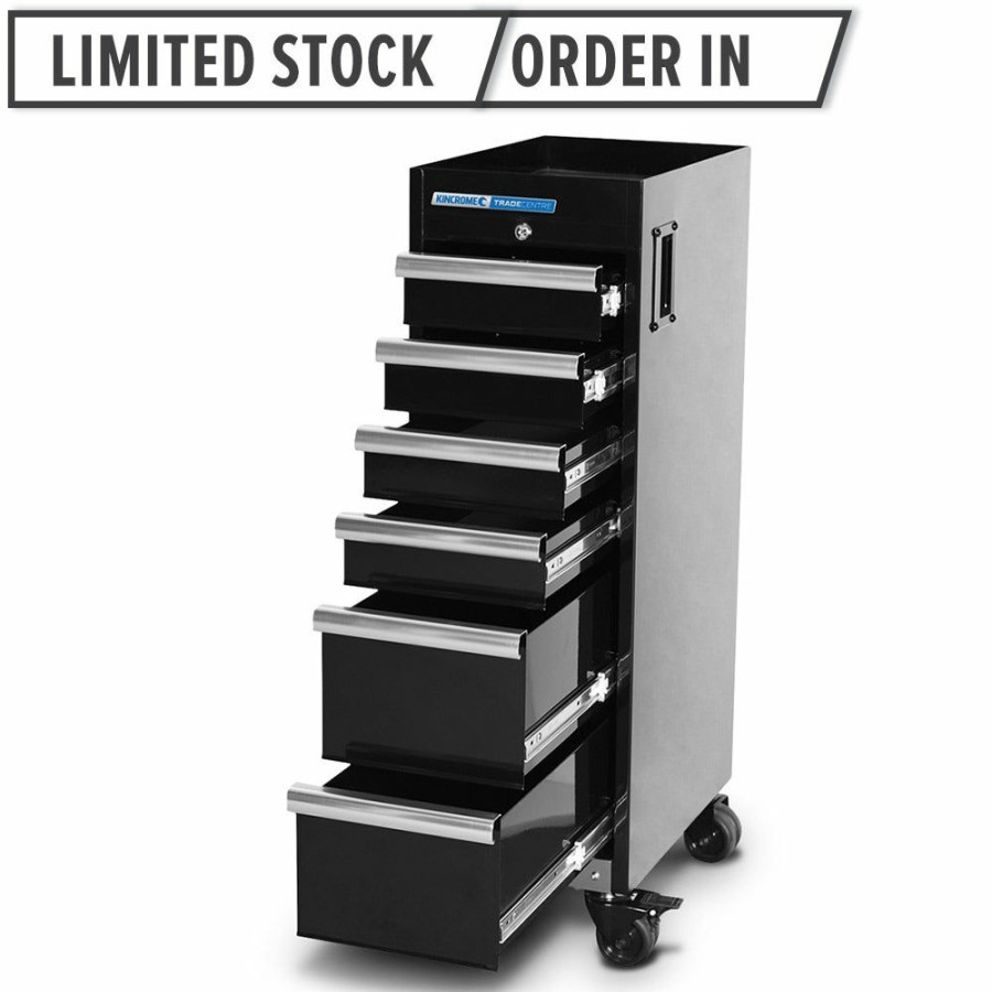 Kincrome Tools Kincrome | Kincrome 6 Drawer Trade Centre Mobile Service Trolley K7369 Discounts Online