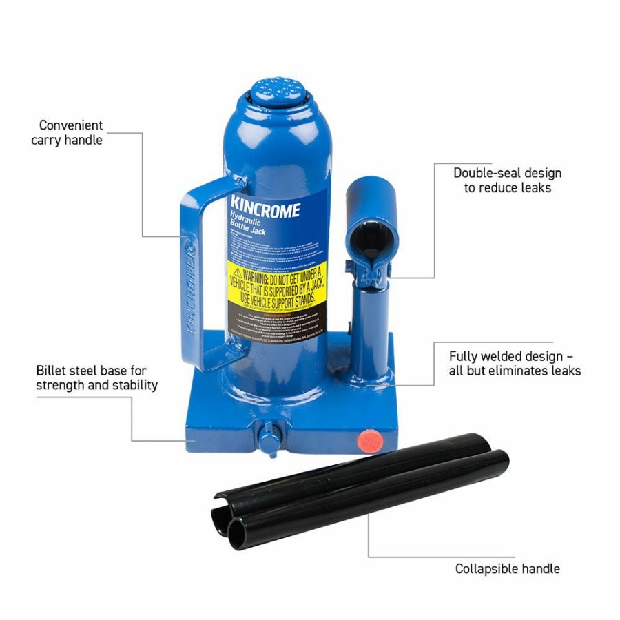 Kincrome Tools Kincrome | Kincrome 6000Kg Hydraulic Bottle Jack K12152 Classical Style