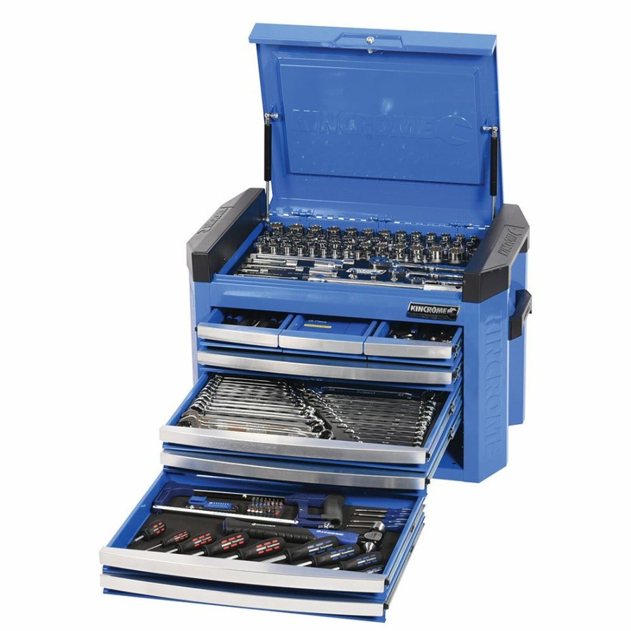 Kincrome Tools Kincrome | Kincrome Contour Tool Chest Kit 207 Piece Blue K1509 High Quality