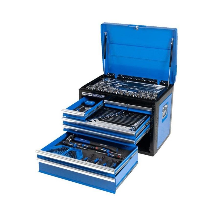 Kincrome Tools Kincrome | Kincrome Evolution Tfl Tool Chest Kit 197 Piece 7 Drawer P1703 Classical Style