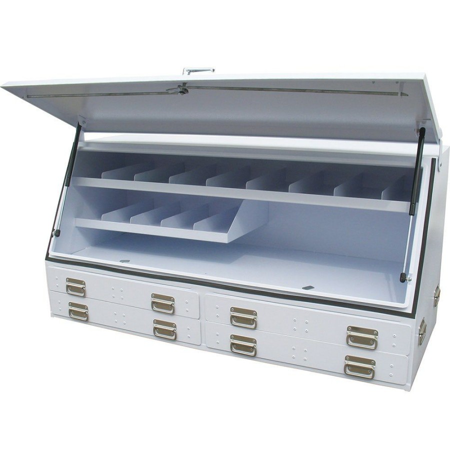 Kincrome Tools Kincrome | Kincrome 70L Upright Truck Box 4 Drawer Extra Large 51205W Wholesale