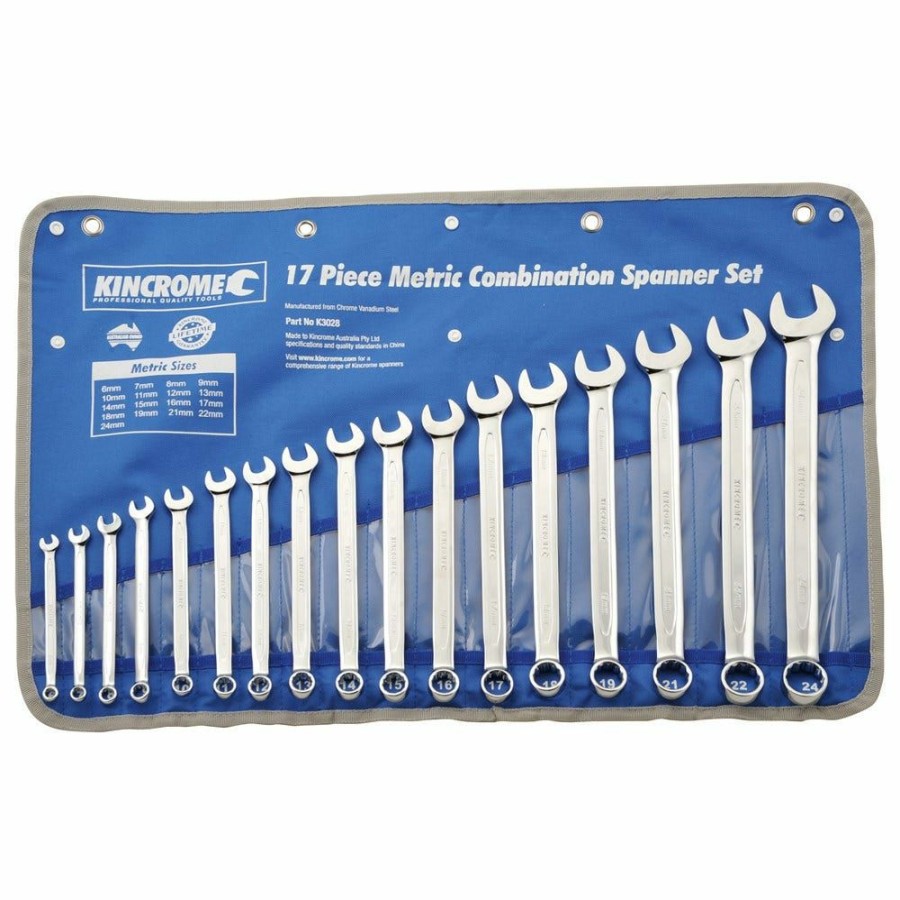 Kincrome Tools Kincrome | Kincrome 17Pc Metric Span Combo Set K3028 Clearance