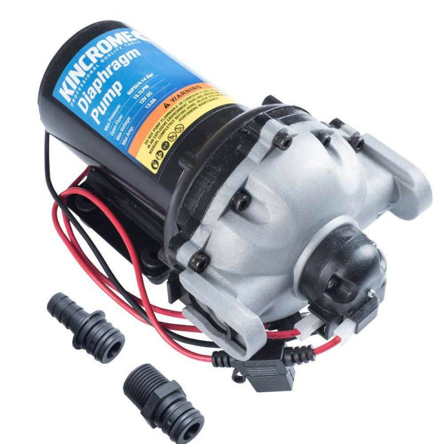 Kincrome Tools Kincrome | Kincrome 15.1Lpm 12V Diaphragm Pump Quick Connect K16105 Online