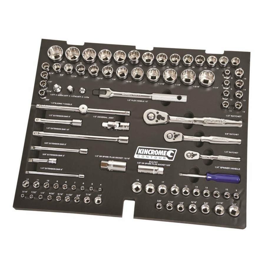 Kincrome Tools Kincrome | Kincrome Contour Tool Workshop Kit 208 Piece W. Trolley Green K1510G Online