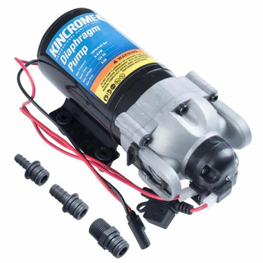 Kincrome Tools Kincrome | Kincrome 8.3Lpm 12V Diaphragm Pump Quick Connect K16103 High Quality