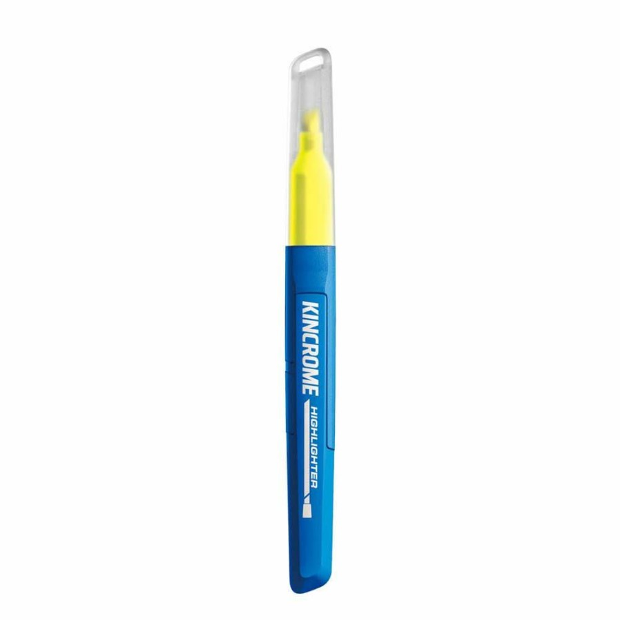 Kincrome Tools Kincrome | Kincrome Highlighter Marker Chisel Tip Yellow K11761 Fire Sale