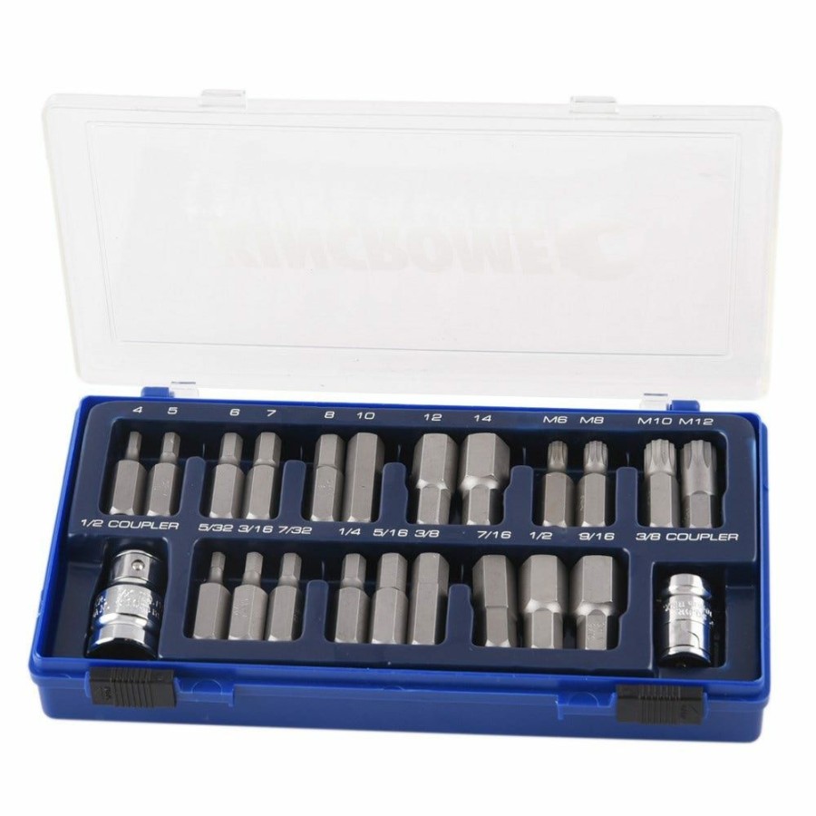 Kincrome Tools Kincrome | Kincrome 23Pc 1/2Inch Hex & Spline Drive Set 13784 Large Choice