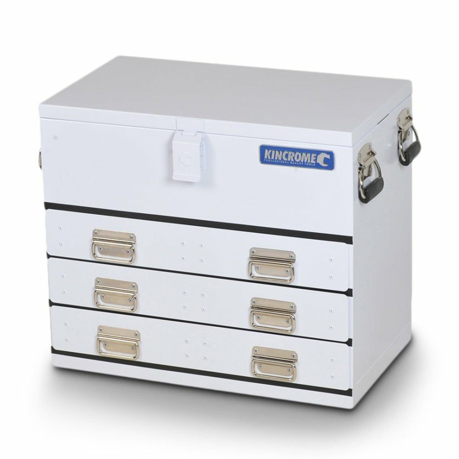 Kincrome Tools Kincrome | Kincrome 3 Drawer Truck Box White 51085W New Collections