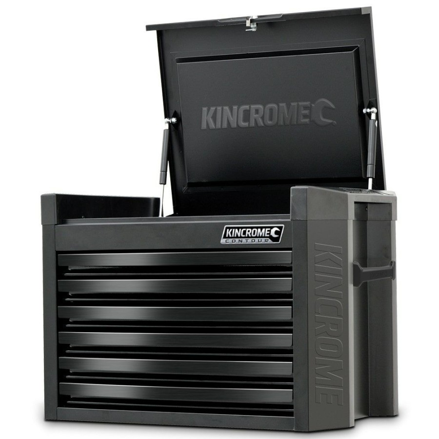 Kincrome Tools Kincrome | Kincrome 6-Drawer Contour Tool Chest Black Series K7526 Classical Style