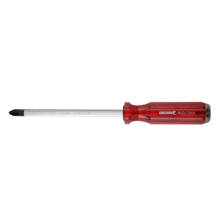 Kincrome Tools Kincrome | Kincrome No 3 X 150Mm Thru-Tang Phillips Screwdriver K5181 Sells Cheap