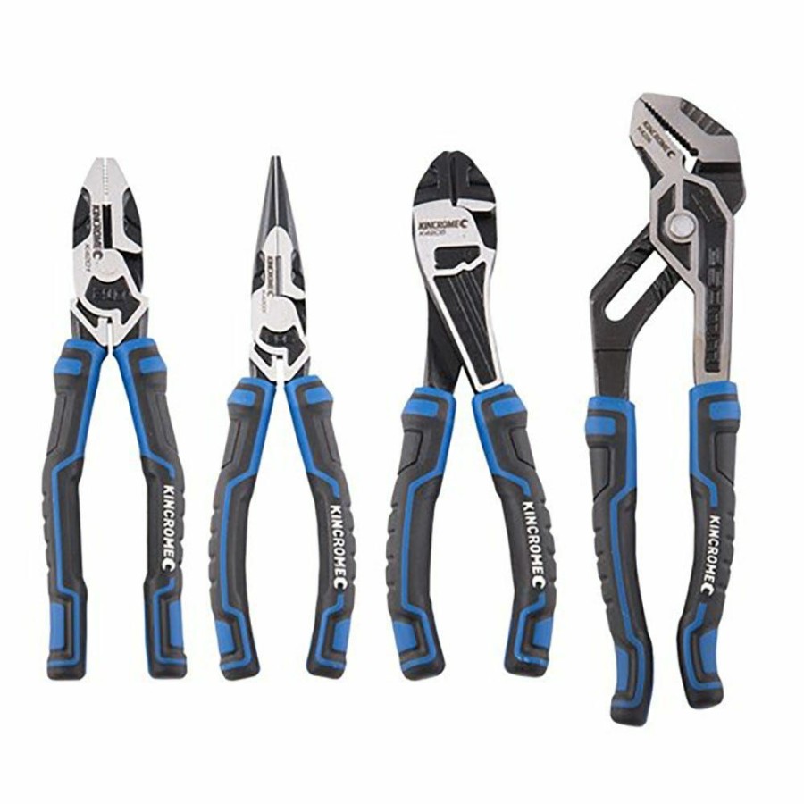 Kincrome Tools Kincrome | Kincrome 4 Piece Combination Pliers Set K4221 Online