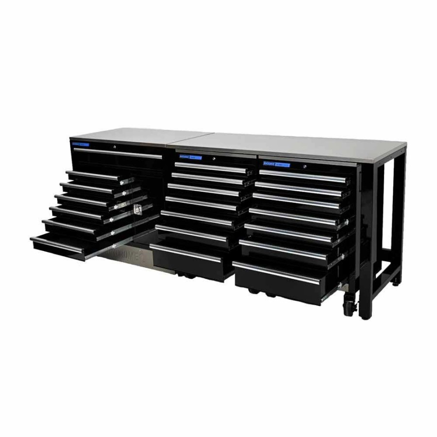 Kincrome Tools Kincrome | Kincrome 4 Piece 21 Drawer Trade Centre Workshop Set K7374 Classical Style