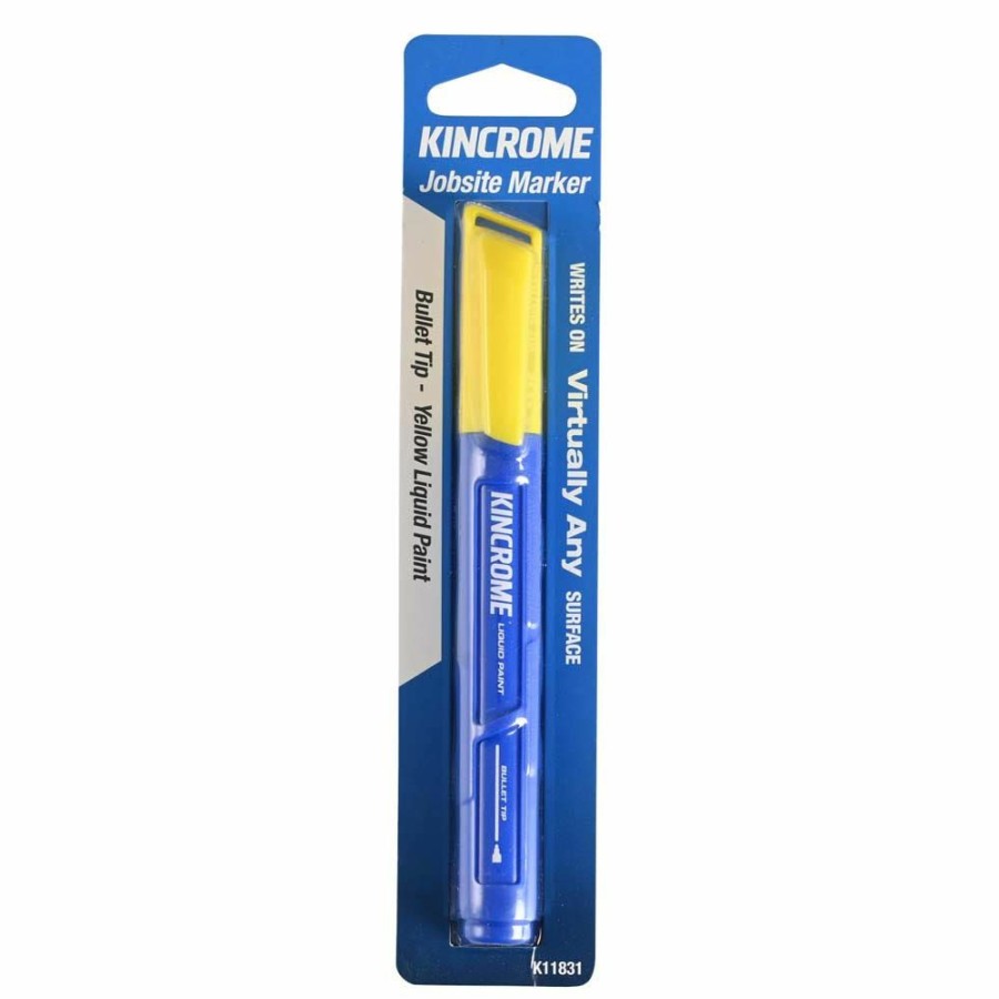 Kincrome Tools Kincrome | Kincrome Paint Marker Bullet Tip Yellow K11831 Special Design