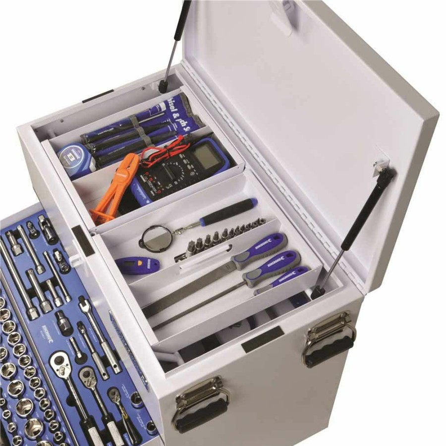 Kincrome Tools Kincrome | Kincrome 280 Piece 1/4, 3/8 & 1/2 Inch Drive Truck Box Tool Kit White K1255W Half Price