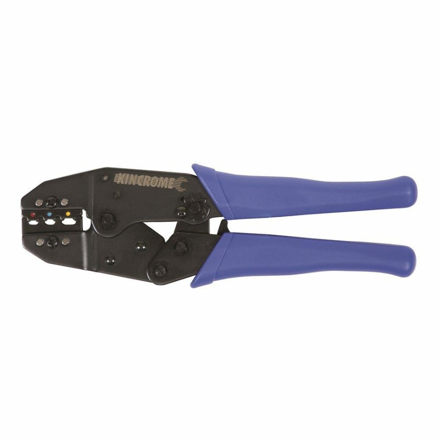 Kincrome Tools Kincrome | Kincrome 210Mm Plastic Handle Grip Ratchet Crimper 17044 Sale