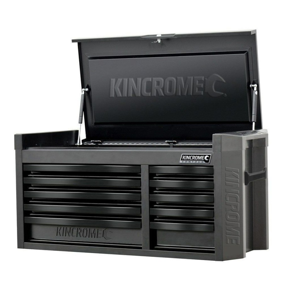 Kincrome Tools Kincrome | Kincrome 10-Drawer Contour Wide Tool Chest Black Series K7540 Shoping Model