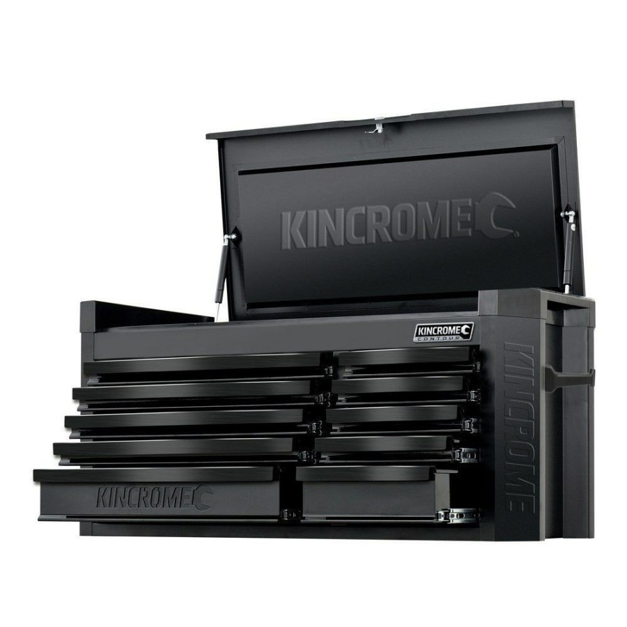 Kincrome Tools Kincrome | Kincrome 10-Drawer Contour Wide Tool Chest Black Series K7540 Shoping Model