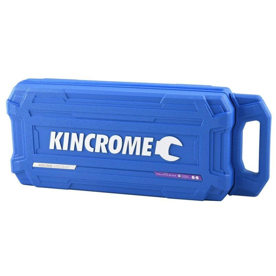 Kincrome Tools Kincrome | Kincrome Thru-Tang Screwdriver Set 12 Piece K5058 Online