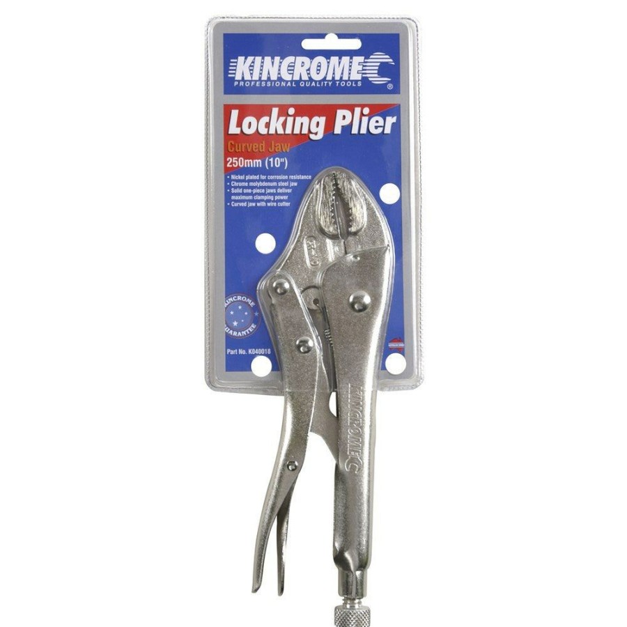 Kincrome Tools Kincrome | Kincrome 250Mm Curved Jaw Locking Pliers K040018 Shoping Model