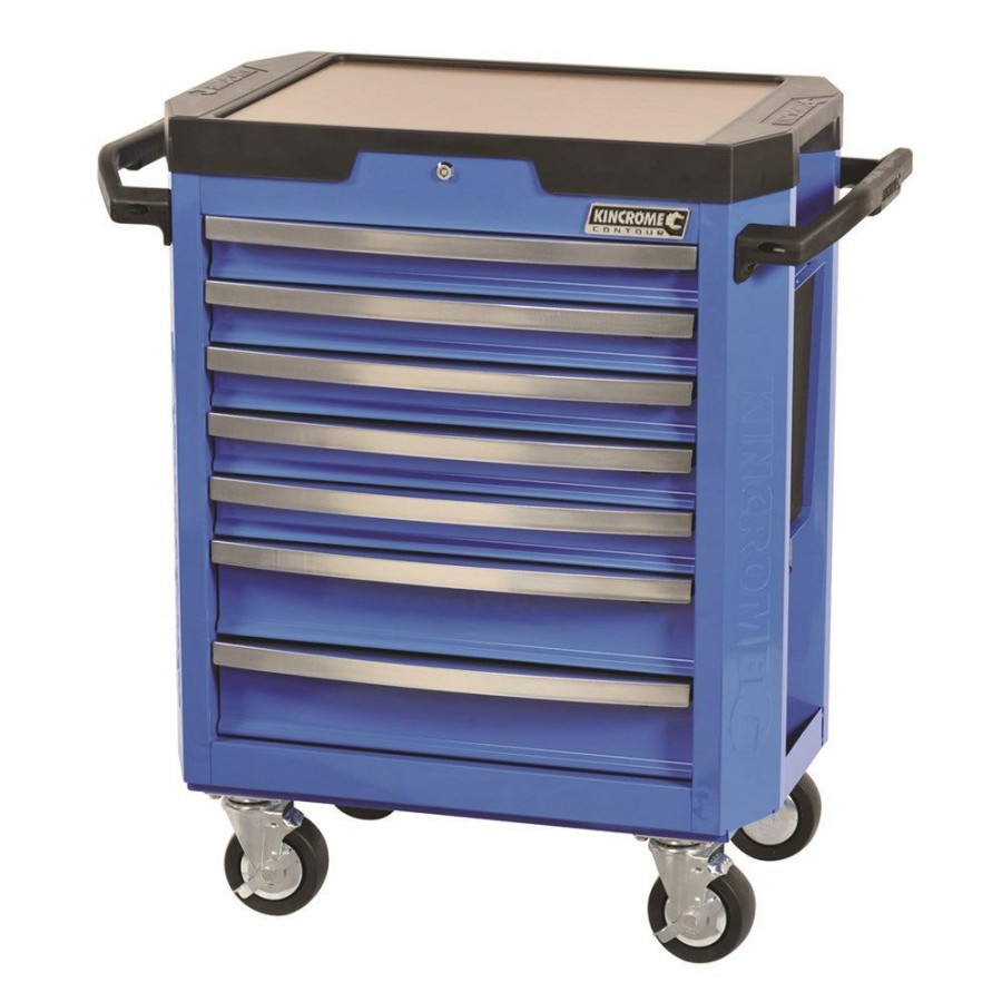 Kincrome Tools Kincrome | Kincrome 7-Drawer Contour Tool Trolley Electric Blue K7747 High Quality