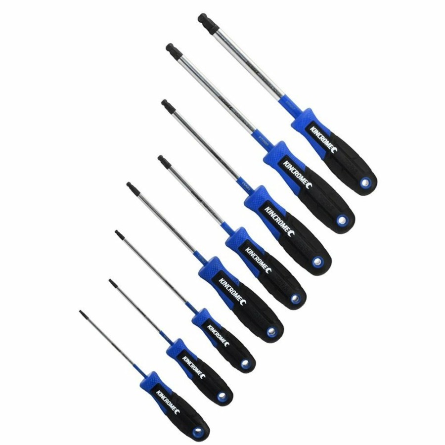 Kincrome Tools Kincrome | Kincrome Torquemaster Ball-Hex Screwdriver Set 8 Piece K5589 Fantastic Model