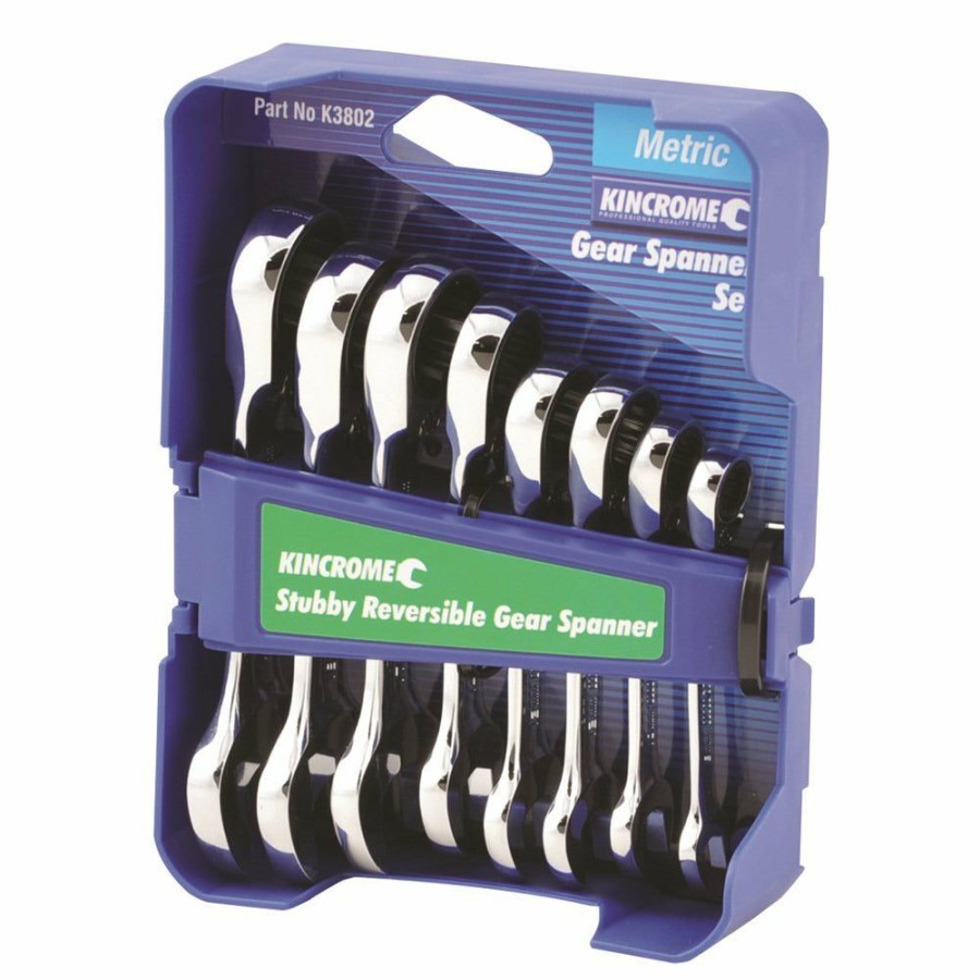 Kincrome Tools Kincrome | Kincrome 8 Piece Combination Stubby Gear Spanner Set K3802 Nice Style