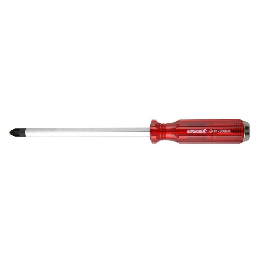 Kincrome Tools Kincrome | Kincrome No 4 X 200Mm Thru-Tang Phillips Screwdriver K5182 New Collections