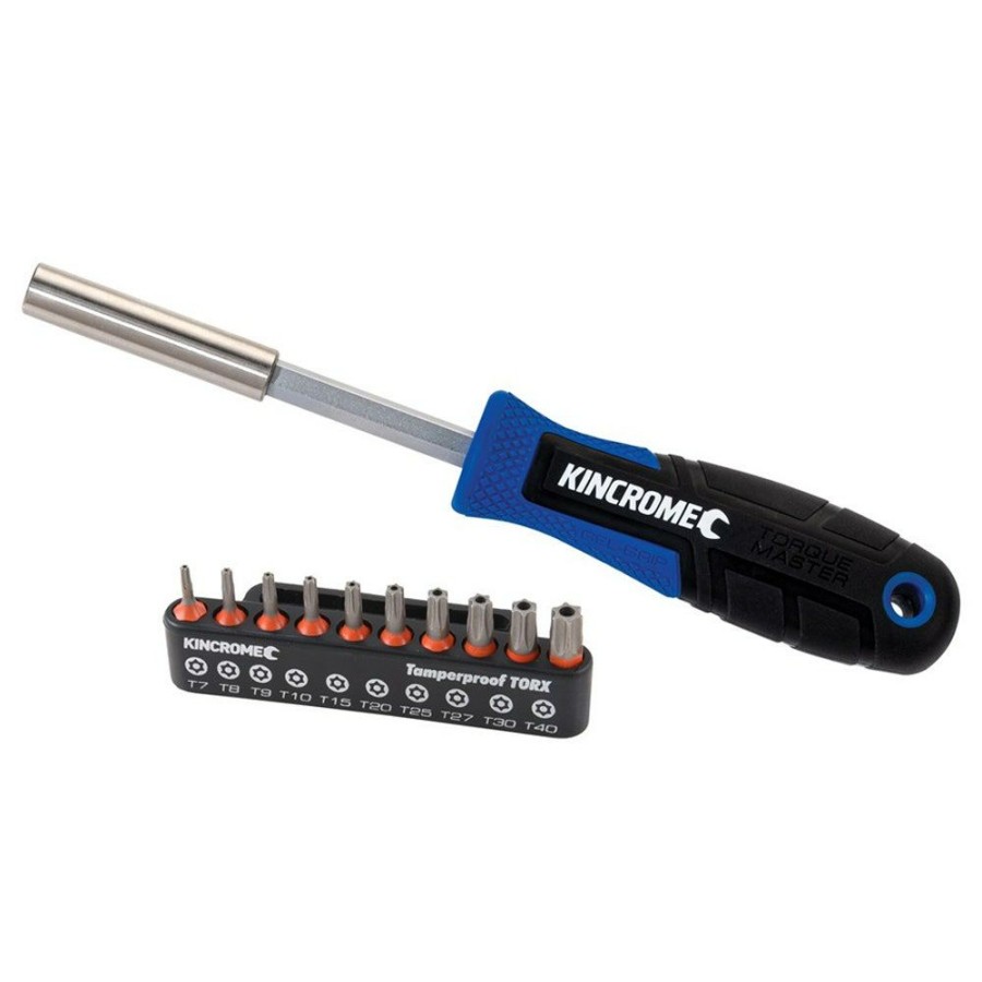 Kincrome Tools Kincrome | Kincrome Torquemaster T.Proof Torx Bit & Driver Set 11 Piece K5514 Fire Sale