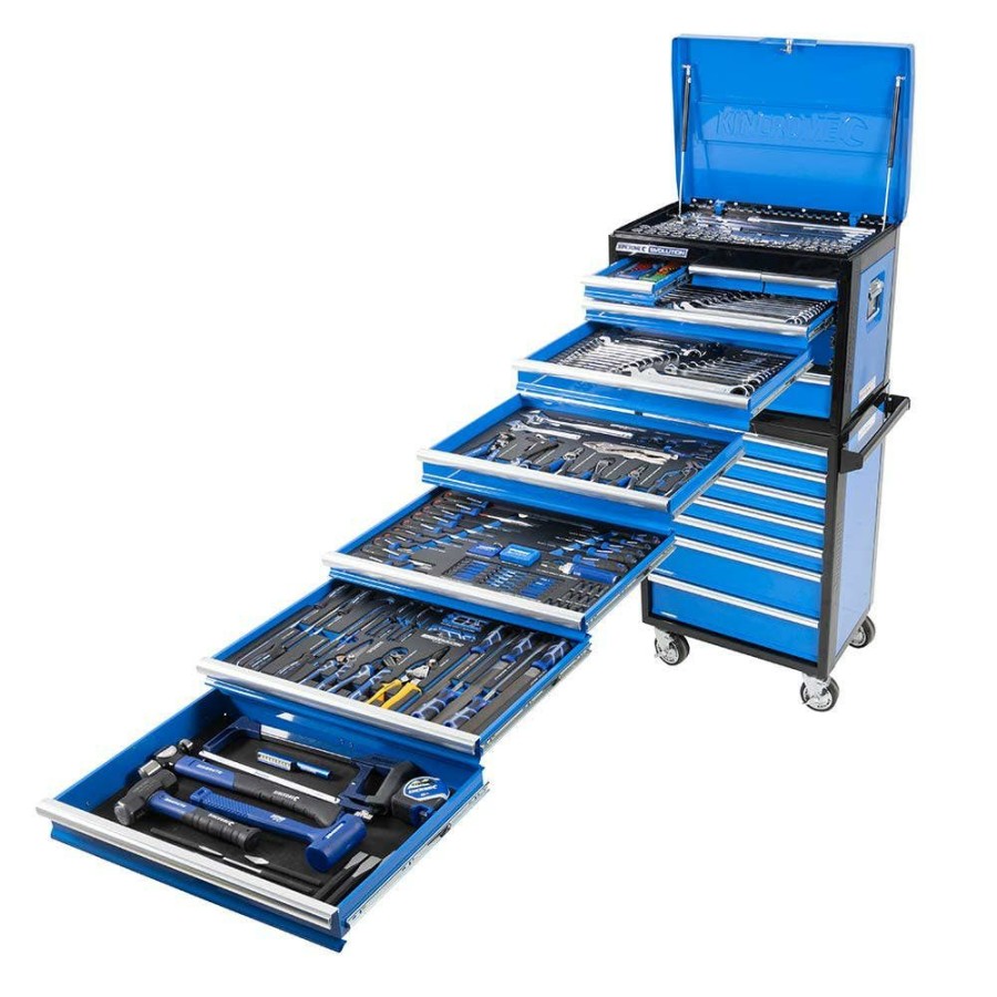 Kincrome Tools Kincrome | Kincrome 312 Piece 14 Drawer Evolution Workshop P1712 Fire Sale