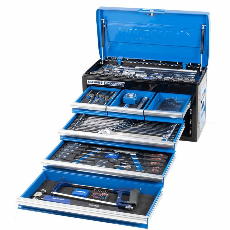 Kincrome Tools Kincrome | Kincrome Evolution Tool Chest Kit 182 Piece 6 Drawer K1211 Classical Style