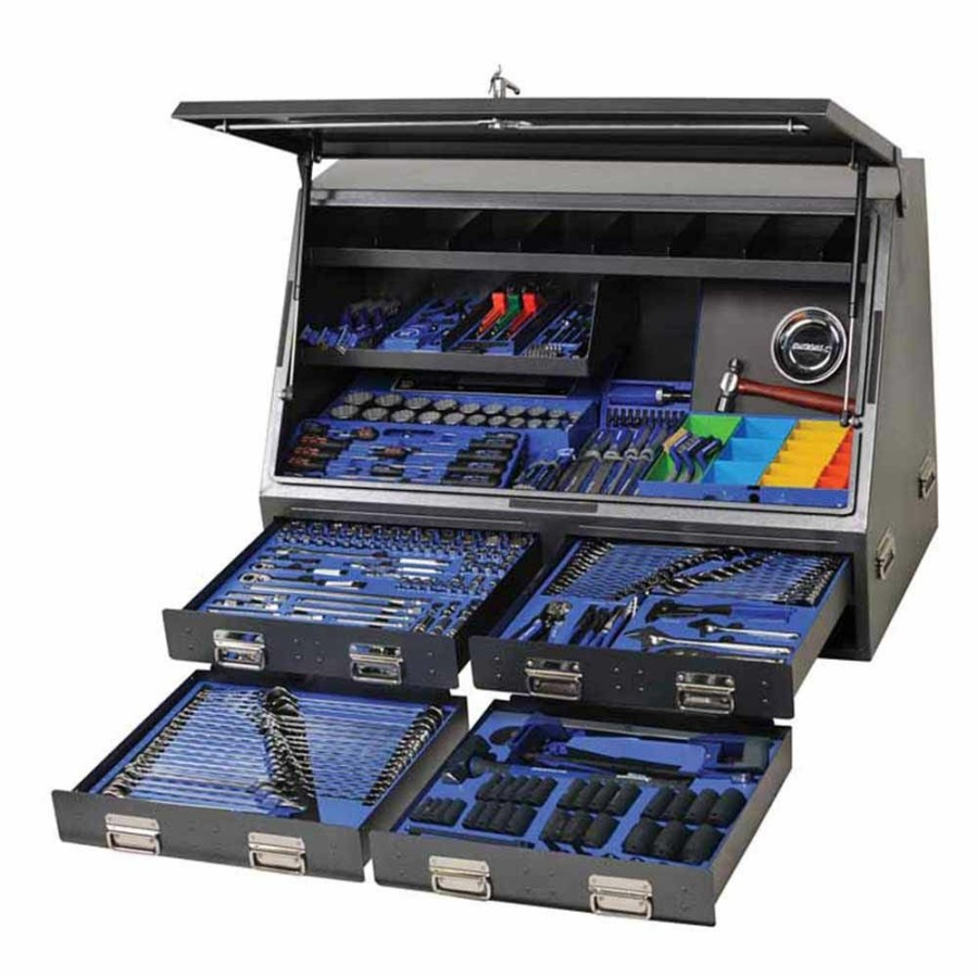 Kincrome Tools Kincrome | Kincrome 386 Piece 1/4, 3/8 And 1/2 Inch Drive Upright Truck Box Tool Kit K1257 Large Choice