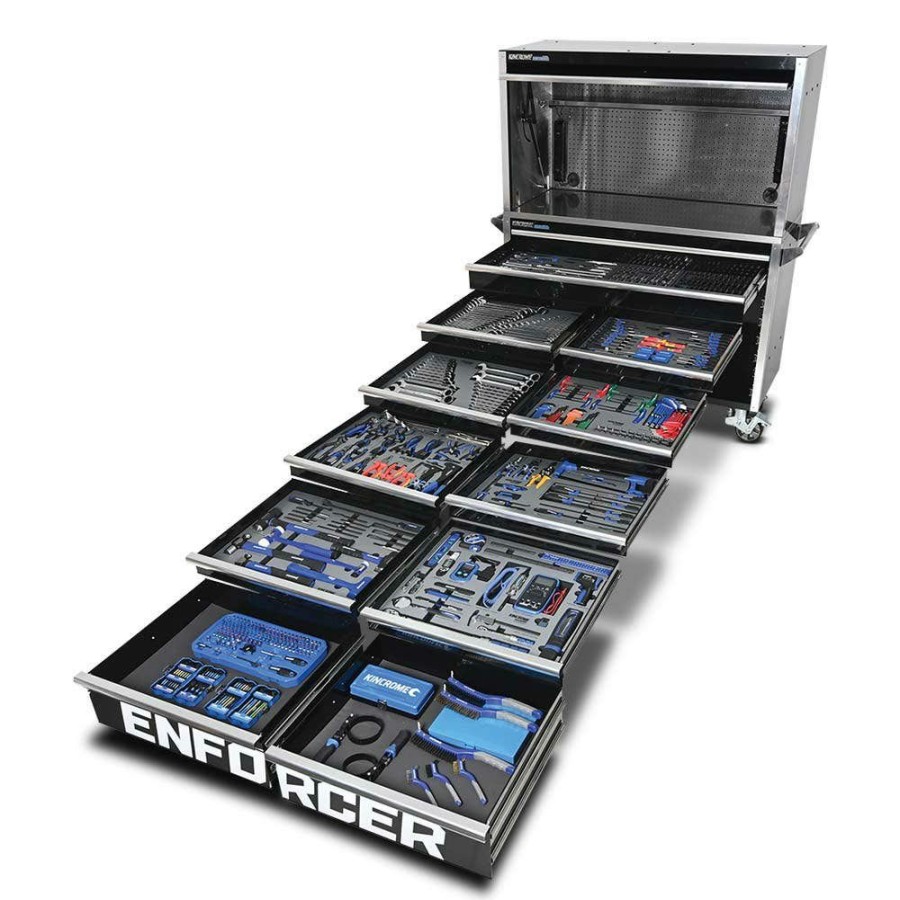 Kincrome Tools Kincrome | Kincrome Enforcer 1057 Piece 11 Drawer Trolley & Hutch Tool Kit P1790Enf Fire Sale