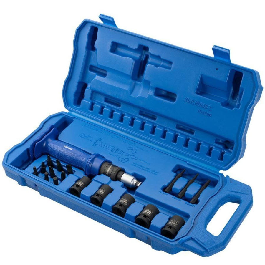 Kincrome Tools Kincrome | Kincrome Premium 5/16Inch & 1/2Inch Drive Impact Driver Set 18 Piece Id3500 Fire Sale