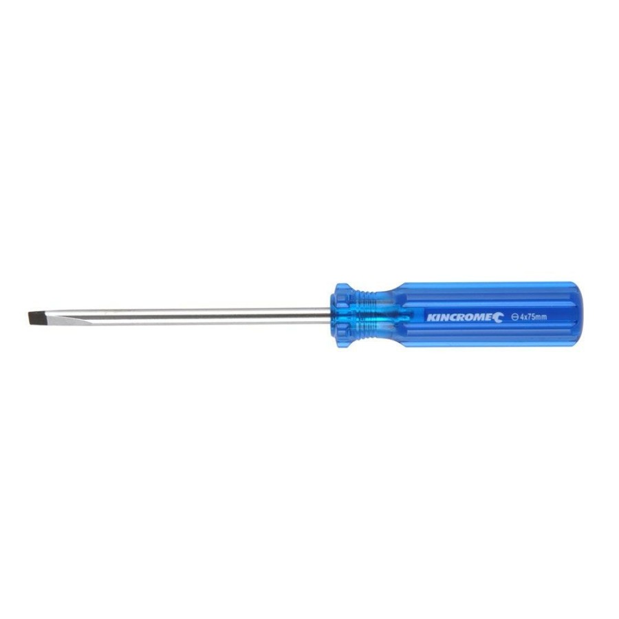 Kincrome Tools Kincrome | Kincrome 4 X 75Mm Thru-Tang Blade Screwdriver K5171 Classical Style