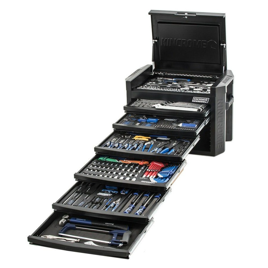 Kincrome Tools Kincrome | Kincrome Contour Tool Chest Kit 403 Piece Black Series K1597Mb Radiant Model