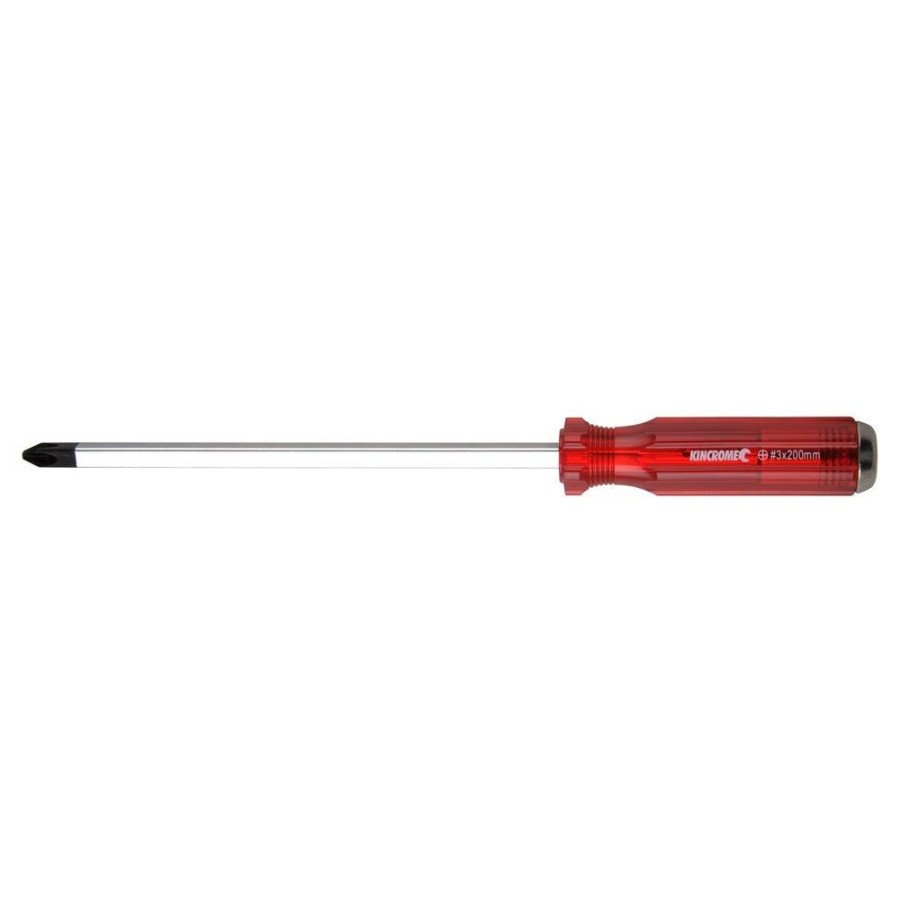 Kincrome Tools Kincrome | Kincrome No 3 X 200Mm Thru-Tang Phillips Screwdriver K5184 Half Price