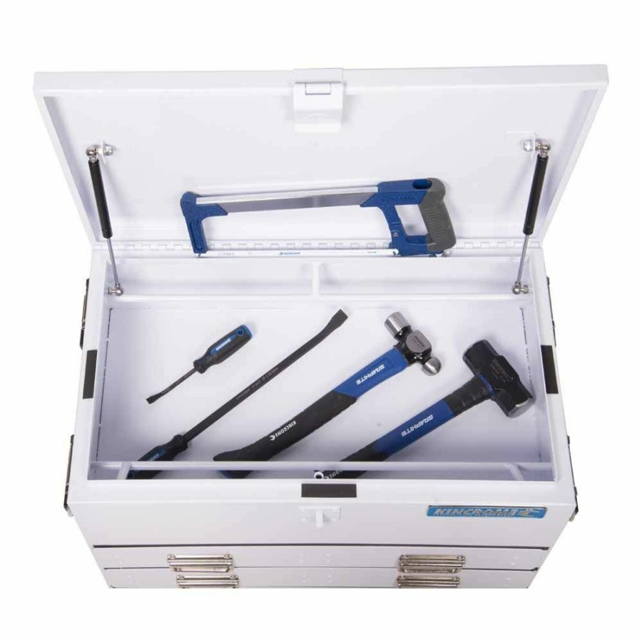 Kincrome Tools Kincrome | Kincrome 219 Piece 1/4, 3/8 And 1/2 Inch Drive Truck Box Tool Kit White K1258W Free Delivery