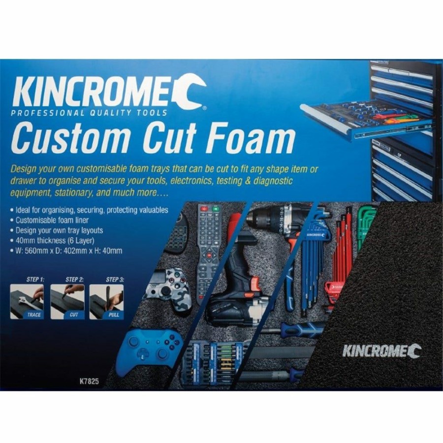 Kincrome Tools Kincrome | Kincrome Custom Cut Foam K7825 Fire Sale