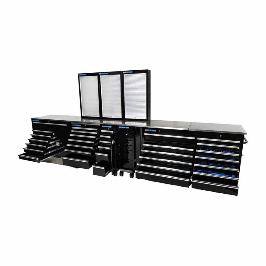 Kincrome Tools Kincrome | Kincrome 9 Piece 33 Drawer Trade Centre Ultimate Storage Pro Set K7379 Half Price