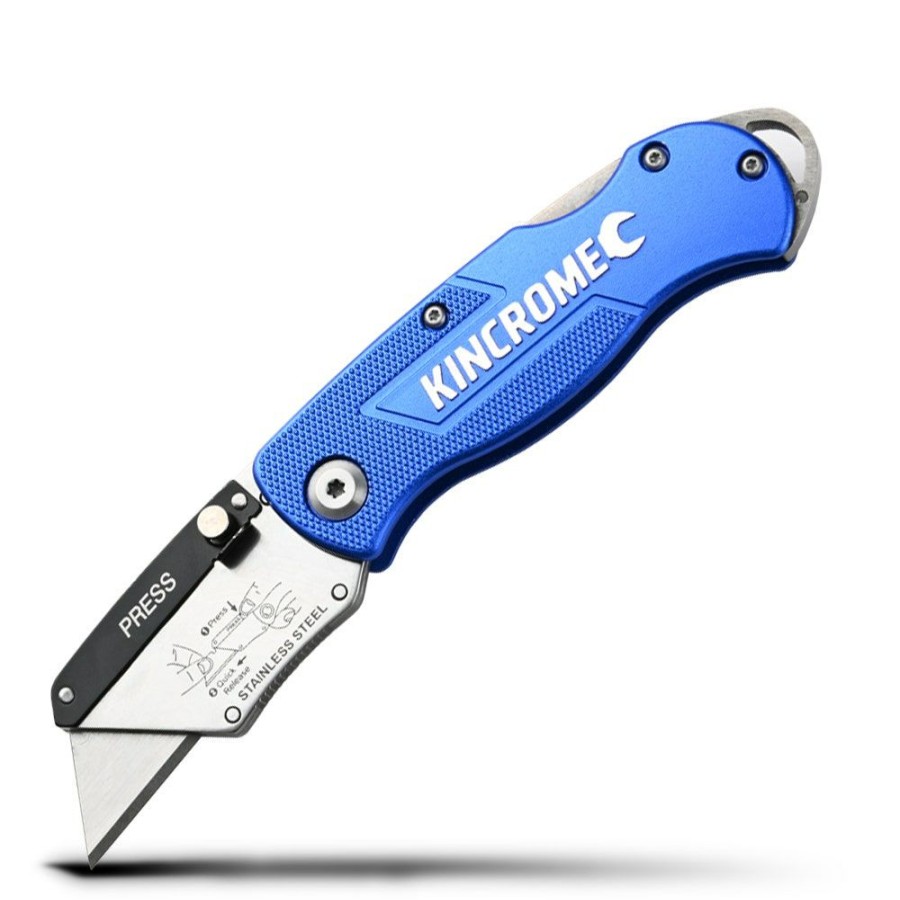 Kincrome Tools Kincrome | Kincrome Quick Release Folding Utility Knife K060045 Large Choice