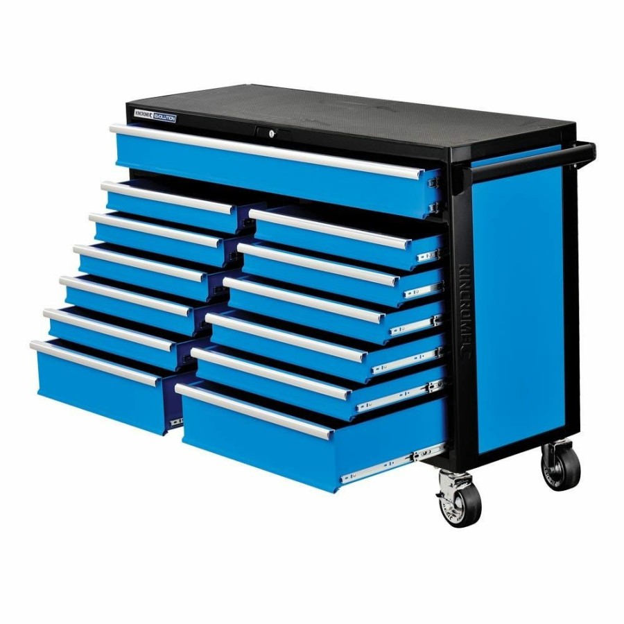 Kincrome Tools Kincrome | Kincrome 13 Drawer Extra Wide Evolution Tool Trolley K7963 Large Choice