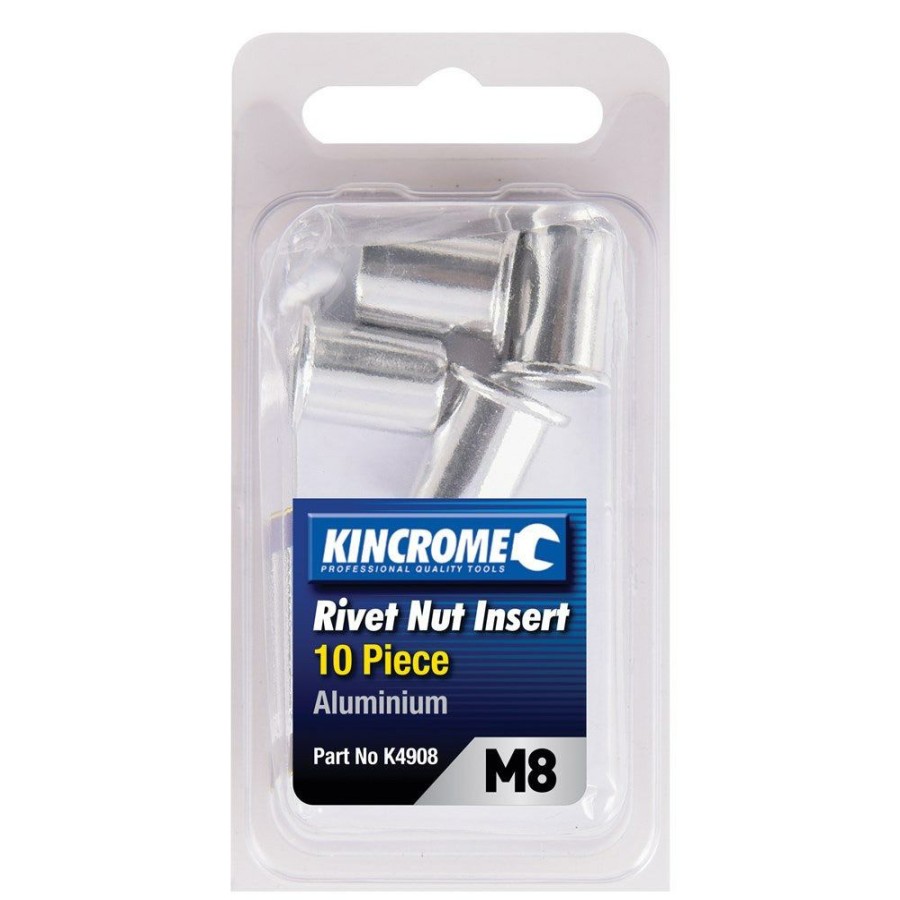 Kincrome Tools Kincrome | Kincrome Rivet Nut Insert M8 Aluminium 10 Piece K4908 Fire Sale