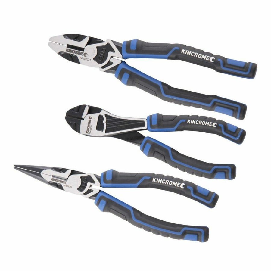 Kincrome Tools Kincrome | Kincrome 3 Piece Combination Pliers Set K4220 New Collections