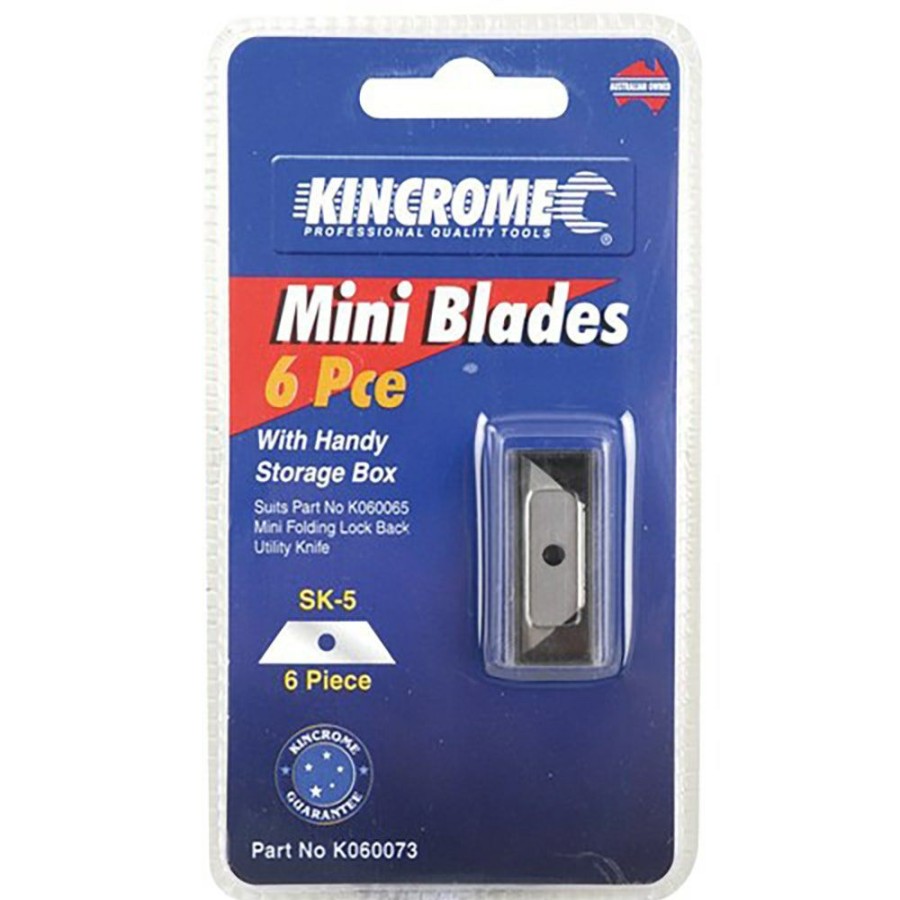 Kincrome Tools Kincrome | Kincrome 6 Piece Mini Knife Blades K060073 Discounts Online