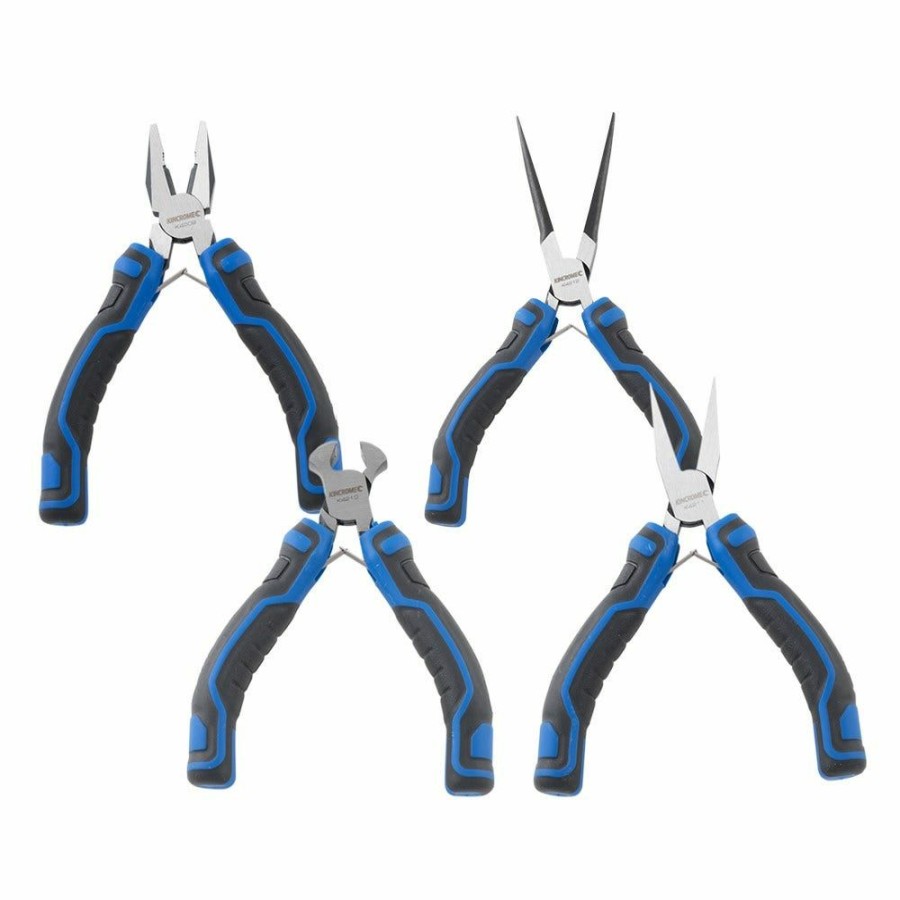 Kincrome Tools Kincrome | Kincrome 4 Piece Mini Pliers Set K4225 Classical Style